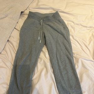 Grey lululemon sweatpants joggers